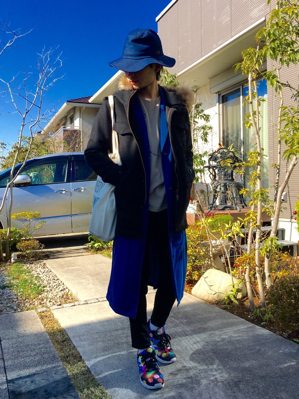 The DUFFER of ST.GEORGEのモッズコートを使った人気