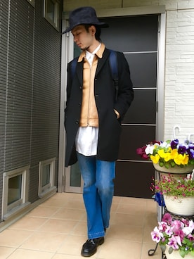 ぼーりーさん（メンズ・178cm）の冬コーディネート