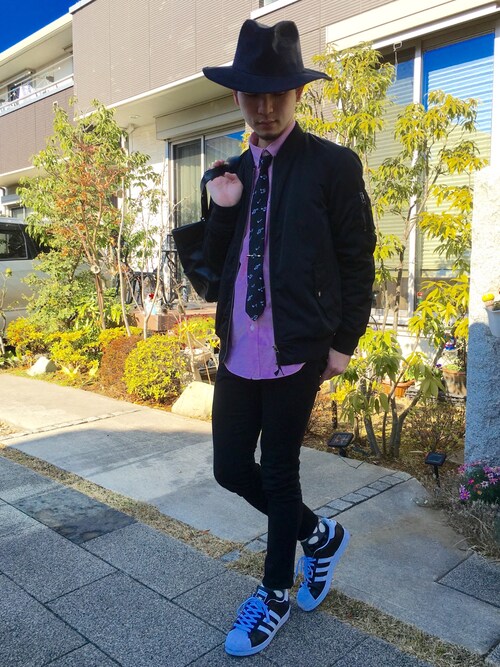 ぼーりー Adidasのスニーカーを使ったコーディネート Wear
