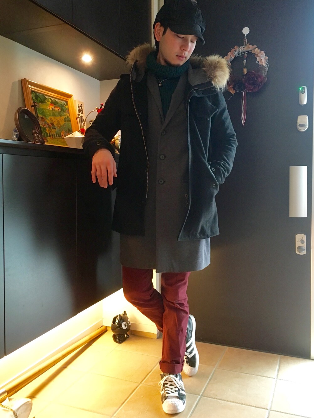 The DUFFER of ST.GEORGEのモッズコートを使った人気