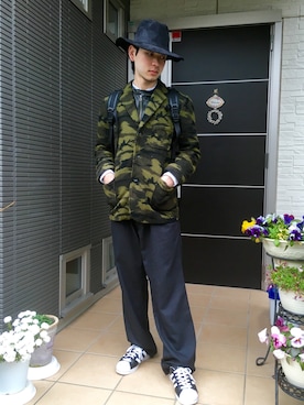 ぼーりーさん（メンズ・178cm）の冬コーディネート