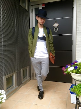 ぼーりーさん(メンズ・178cm)の春コーディネート