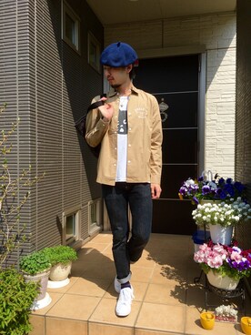 ぼーりーさん（メンズ・178cm）の春コーディネート