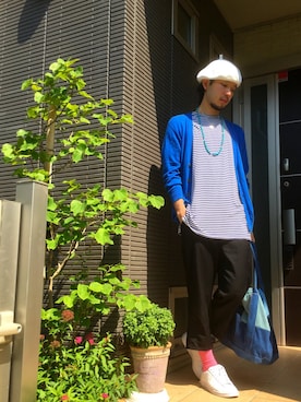 ぼーりーさん（メンズ・178cm）の春コーディネート