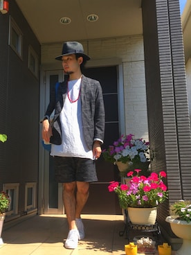 ぼーりーさん（メンズ・178cm）の夏コーディネート