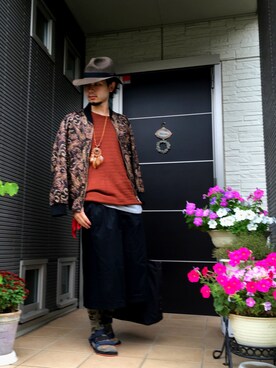 「LOWRYS FARM（ローリーズファーム）のアイテム（財布/小物）」を使った、ぼーりーさん（メンズ・178cm）の夏コーディネート