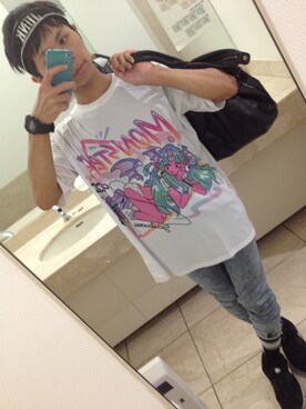 「コーデ詳細①のコーデ詳細①（その他、ホワイト系）」を使った、Kdさん（メンズ・164cm）の夏コーディネート