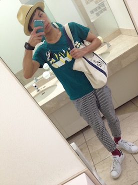 「archives（アルシーヴ）のアイテム」を使った、Kdさん（メンズ・164cm）の秋コーディネート