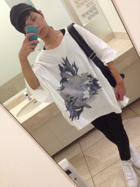 「コーデ詳細のコーデ詳細（その他、ホワイト系）」を使った、Kdさん（メンズ・164cm）の秋コーディネート