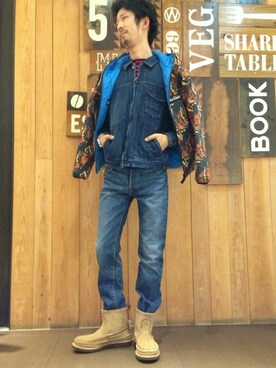 Junpei  Fukadaさん（メンズ・170cm）の秋コーディネート