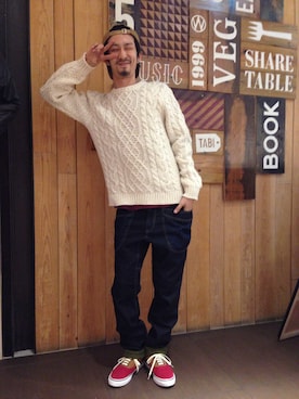 Junpei  Fukadaさん（メンズ・170cm）の秋コーディネート