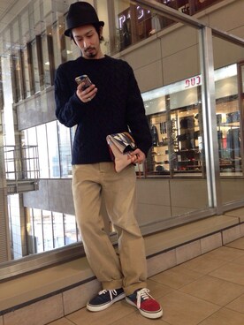 Junpei Fukadaさん(メンズ・170cm)の秋コーディネート