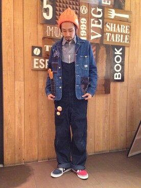 Junpei Fukadaさん(メンズ・170cm)の冬コーディネート