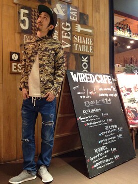Junpei Fukadaさん(メンズ・170cm)の春コーディネート