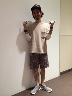 Junpei Fukadaさん(メンズ・170cm)の春コーディネート