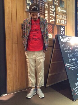 Junpei Fukadaさん(メンズ・170cm)の春コーディネート