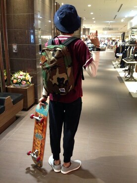 Junpei Fukadaさん(メンズ・170cm)の春コーディネート