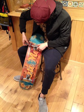 Junpei  Fukadaさん（メンズ・170cm）の春コーディネート