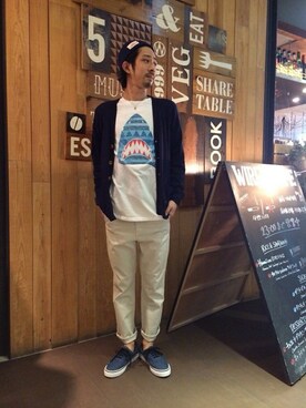 Junpei Fukadaさん(メンズ・170cm)の春コーディネート