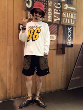 Junpei  Fukadaさん（メンズ・170cm）の春コーディネート