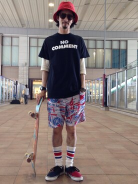 Junpei  Fukadaさん（メンズ・170cm）の春コーディネート