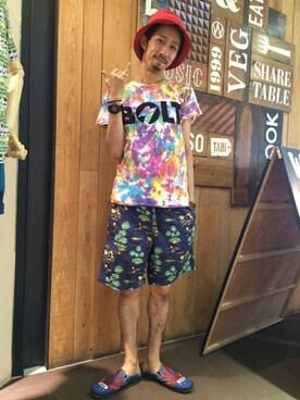 Junpei  Fukadaさん（メンズ・170cm）の夏コーディネート