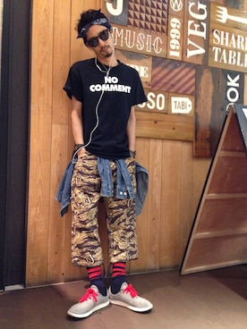 Junpei  Fukadaさん（メンズ・170cm）の夏コーディネート