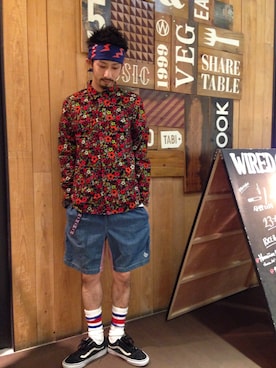 「アイテム（財布/小物）」を使った、Junpei  Fukadaさん（メンズ・170cm・20代）の夏コーディネート