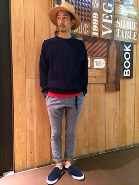 Junpei  Fukadaさんの（PRO-Keds | プロケッズ）を使ったコーディネート