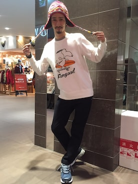 Junpei  Fukadaさん（メンズ・170cm）の冬コーディネート