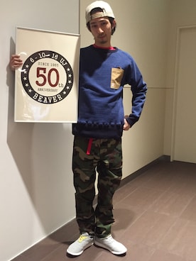 Junpei  Fukadaさん（メンズ・170cm）の冬コーディネート