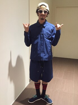 Junpei  Fukadaさん（メンズ・170cm）の春コーディネート