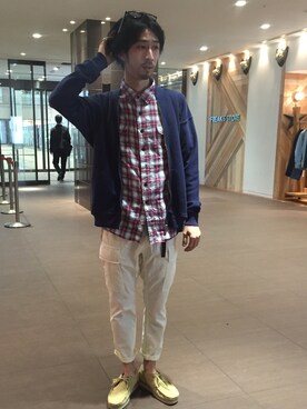 Junpei Fukadaさん(メンズ・170cm)の春コーディネート