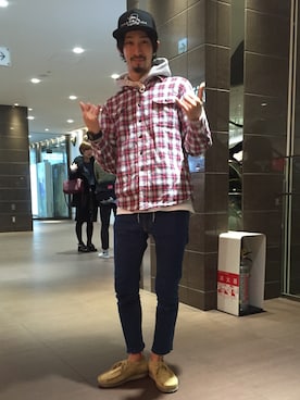 Junpei  Fukadaさん（メンズ・170cm）の春コーディネート