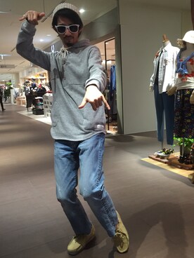 Junpei Fukadaさん(メンズ・170cm)の春コーディネート