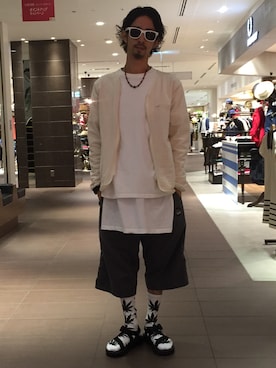 Junpei  Fukadaさん（メンズ・170cm）の春コーディネート