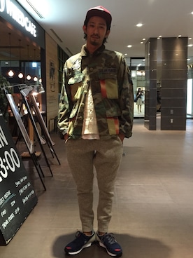 Junpei  Fukadaさん（メンズ・170cm）の秋コーディネート