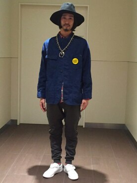 Junpei Fukadaさん(メンズ・170cm)の冬コーディネート