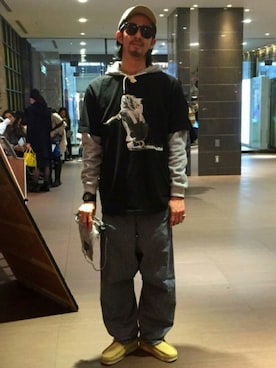 Junpei  Fukadaさん（メンズ・170cm）の冬コーディネート