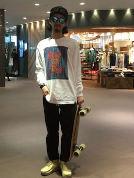 Junpei  Fukadaさん（メンズ・170cm）の春コーディネート