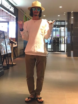 Junpei  Fukadaさん（メンズ・170cm）の春コーディネート