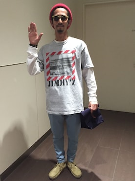 Junpei  Fukadaさん（メンズ・170cm）の春コーディネート