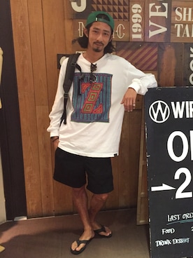 Junpei  Fukadaさん（メンズ・170cm）の夏コーディネート