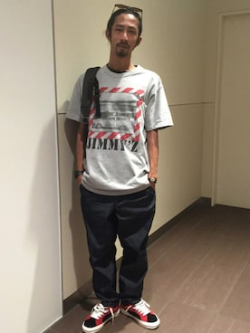 Junpei  Fukadaさん（メンズ・170cm）の夏コーディネート