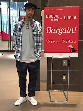 Junpei  Fukadaさん（メンズ・170cm）の夏コーディネート