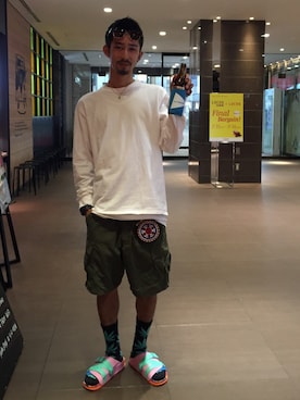 Junpei  Fukadaさん（メンズ・170cm）の夏コーディネート