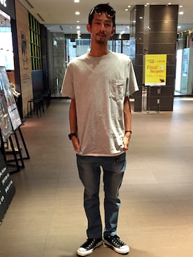 Junpei  Fukadaさん（メンズ・170cm）の夏コーディネート