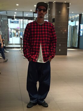 Junpei  Fukadaさん（メンズ・170cm）の夏コーディネート