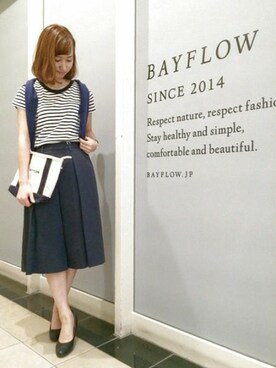 BAYFLOW ららぽーとTOKYO-BAY店さんのコーディネート