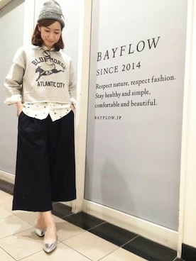 BAYFLOW ららぽーとTOKYO-BAY店さんのコーディネート